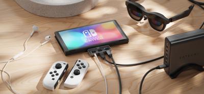 Satechi Mobile XR hub with 3.5mm audio