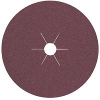 Klingspor schuurschijf | d. 125 mm korreling 24 | voor hout / metaal | korund | 25 stuks - 11010 11010