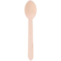 Cuisine Elegance houten lepels 16 cm 12 stuks