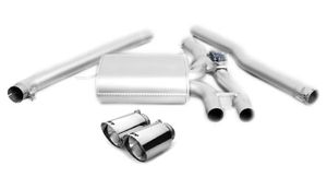 Remus Sportuitlaat (cat-back) Mini Cooper S (JCW) F56/F57 - Chroom Schuin 756215397002670SGR