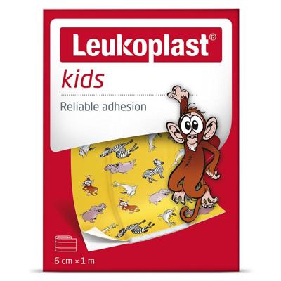 Leukoplast Pleister kids 1m x 6cm Leukoplast Pleister kids 1m x 6cm