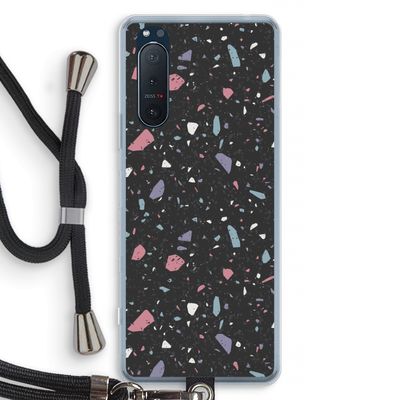 Terrazzo N°16: Sony Xperia 5 II Transparant Hoesje met koord