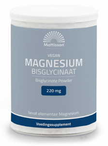Mattisson HealthStyle Magnesium Bisglycinaat Poeder