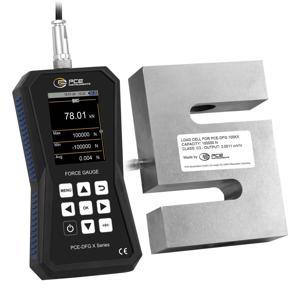 PCE Instruments Krachtmeter 0 - 100000 N Fabrieksstandaard (zonder certificaat)