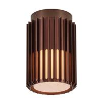 Buitenlamp plafondlamp &apos;Aludra&apos; Nordlux modern donker messing buitenlamp E27 18cm