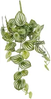 Mica Decorations kunst hangplant peperomia 65cm groen Mica Decorations kunst hangplant peperomia 65cm groen