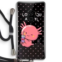Love You A Lotl: Xiaomi Mi Mix 2 Transparant Hoesje met koord
