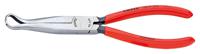 Knipex 38 91 200 Elektronica en fijnmechanica Platte rondbektang 45° gebogen 200 mm