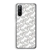 Zwanen: Sony Xperia 10 III Transparant Hoesje