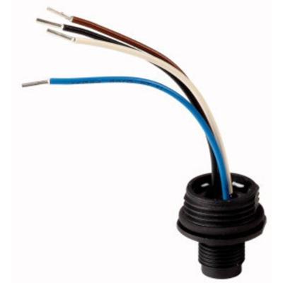 Eaton 266136 M12B Inbouwstekker M12 250 V IP66 1 stuk(s)