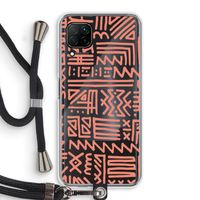 Marrakech Pink: Huawei P40 Lite Transparant Hoesje met koord