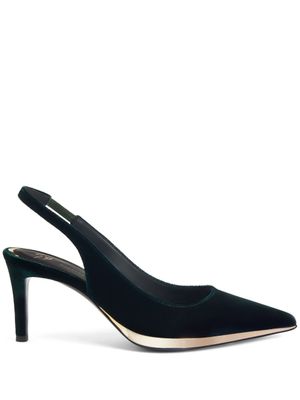 Giuseppe Zanotti escarpins pointus à bride arrière Virgyn 70 mm - Noir