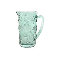 Kruik Home ESPRIT Turkoois Kristal 1,1 ml