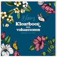 Kleurboek voor volwassenen interstat bloom