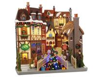 Kerstdorpminiatuur Oxfordshire Village 17x32x31 cm - Lemax Kerstdorpminiatuur Oxfordshire Village 17x32x31 cm - Lemax