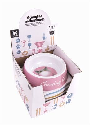 Martin voerbak kat melamine assorti