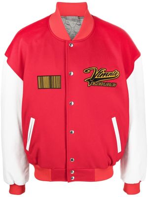 VTMNTS veste bomber à logo brodé - Rouge