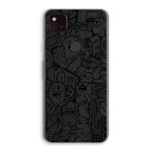 Vexx Black City : Google Pixel 4a 5G Transparant Hoesje