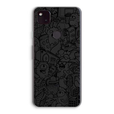 Vexx Black City : Google Pixel 4a 5G Transparant Hoesje