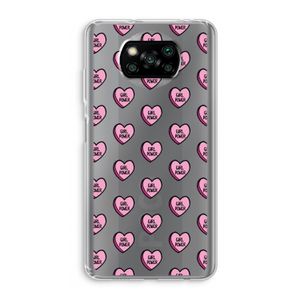 GIRL POWER: Xiaomi Poco X3 NFC Transparant Hoesje