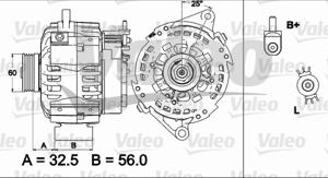 Valeo Alternator/Dynamo 437509