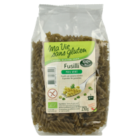Ma Vie Sans Fusilli van groene erwten glutenvrij bio 250 Gram