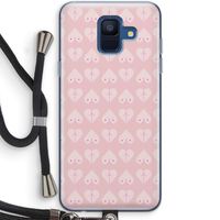 Ass 'n Titties: Samsung Galaxy A6 (2018) Transparant Hoesje met koord