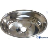 Fregaderos GS50050 - FREGADERO OVAL C/DESAGÜE - EXT. 265X390