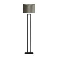 Light & Living Vloerlamp Shiva|Velours - Zwart|Zwart - Ø40x170cm