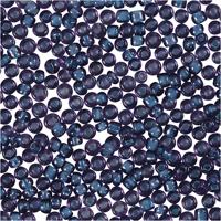 Creativ Company Rocailles, d 1,7 mm, afm 15/0, gatgrootte 0,5-0,8 mm, paars, 25 gr/ 1 doos