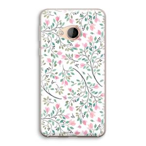 Sierlijke bloemen: HTC U Play Transparant Hoesje