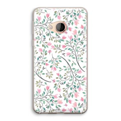 Sierlijke bloemen: HTC U Play Transparant Hoesje