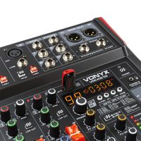 Vonyx VM-KG10 - 10-kanaals mengtafel met Bluetooth, DSP, USB audio - thumbnail