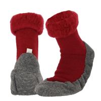 Apollo Huisslof wol anti-slip rood 39/40 Apollo Huisslof wol anti-slip rood 39/40