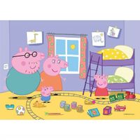 Clementoni Supercolor Puzzel Peppa Pig 2x20 Stukjes - thumbnail