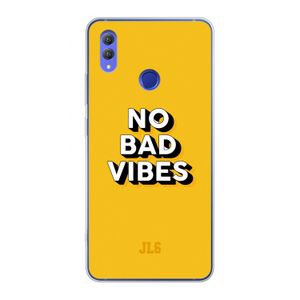 No Bad Vibes: Honor Note 10 Transparant Hoesje