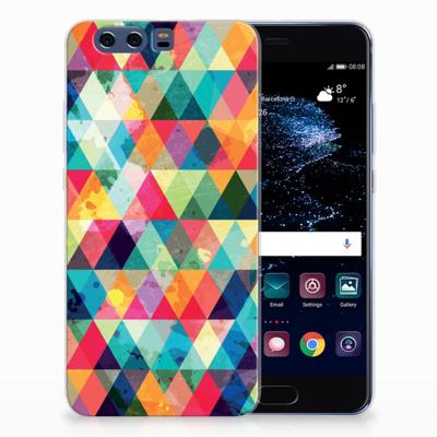 Huawei P10 Plus | TPU bumper | Geruit