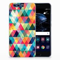 Huawei P10 Plus | TPU bumper | Geruit