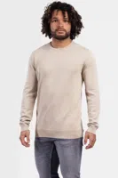 Purewhite Knitted Sweater Heren Beige - Maat S - Kleur: Sand | Soccerfanshop - thumbnail
