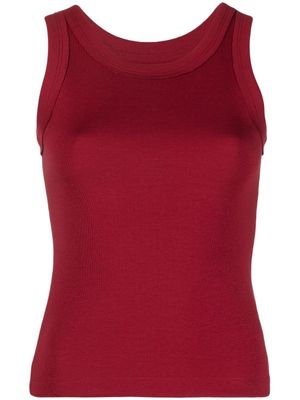 STYLAND débardeur en coton biologique - Rouge