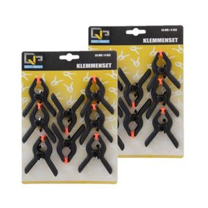 48x Hobby lijmklemmen/veerklemmen 5 cm