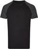 Miners Mate MY110 Men´s Tee - Black/Heather Black - L