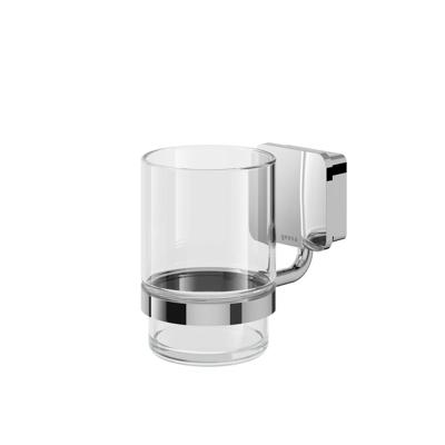 Glashouder Geesa Topaz | Met glas | Chroom