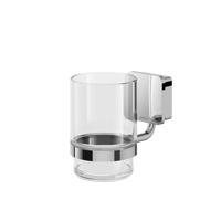 Glashouder Geesa Topaz | Met glas | Chroom