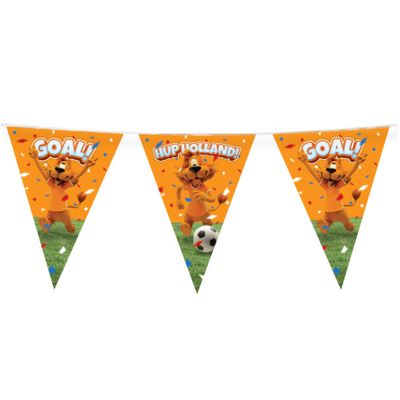 Loeki de Leeuw Hup Holland vlaggenlijn oranje 10 meter