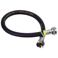 Diversen Fib0014 gasslang 80 cm aluminium koppeling