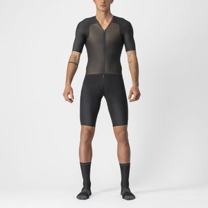 Castelli BTW speedsuit korte mouw zwart heren M