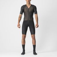 Castelli BTW speedsuit korte mouw zwart heren L