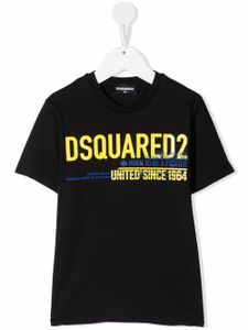 DSQUARED2 KIDS t-shirt à logo imprimé - Noir
