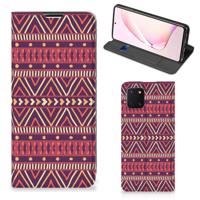 Samsung Galaxy Note 10 Lite | Hoesje met Magneet | Aztec Paars